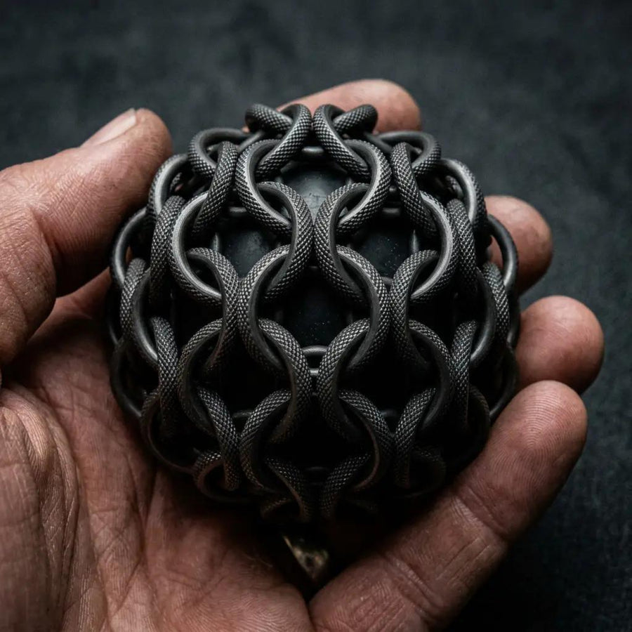 Squeeze it, It bites back.